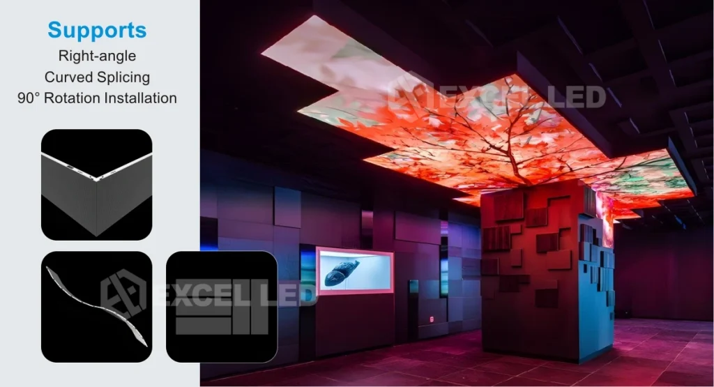 Indoor LED Wall- PS Series feature customize service