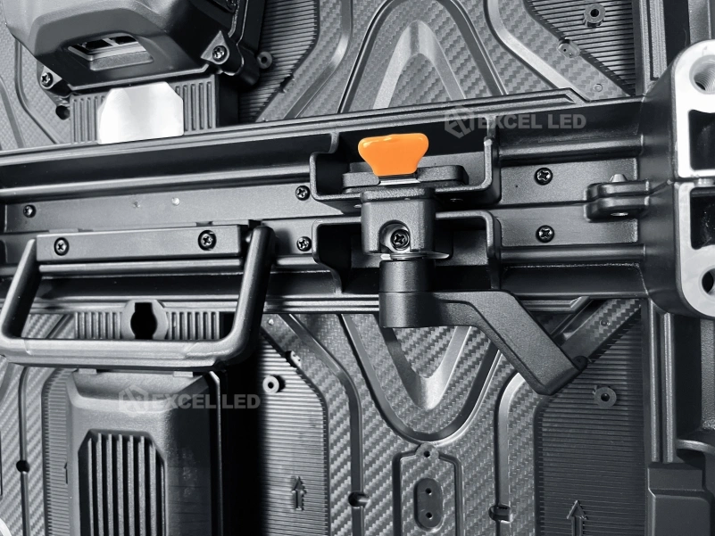 Max Series rental LED display module quick release latch system