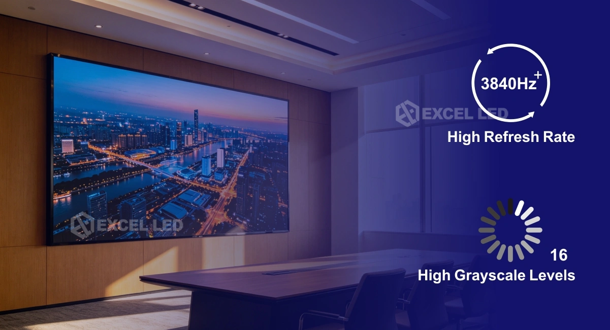 3840Hz Broadcast-Grade Refresh Rate