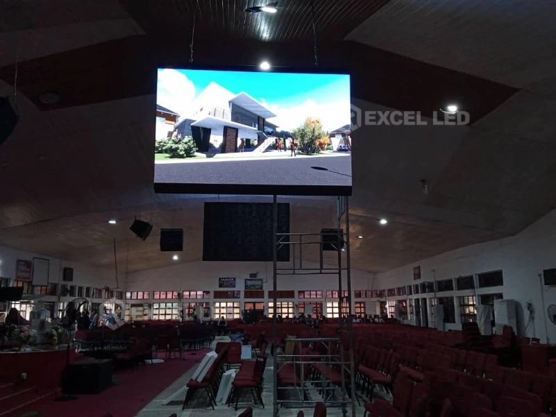 Church LED Wall Installation-