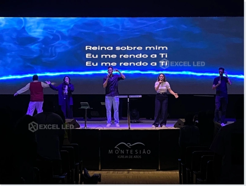 p2.5 indoor led display for church