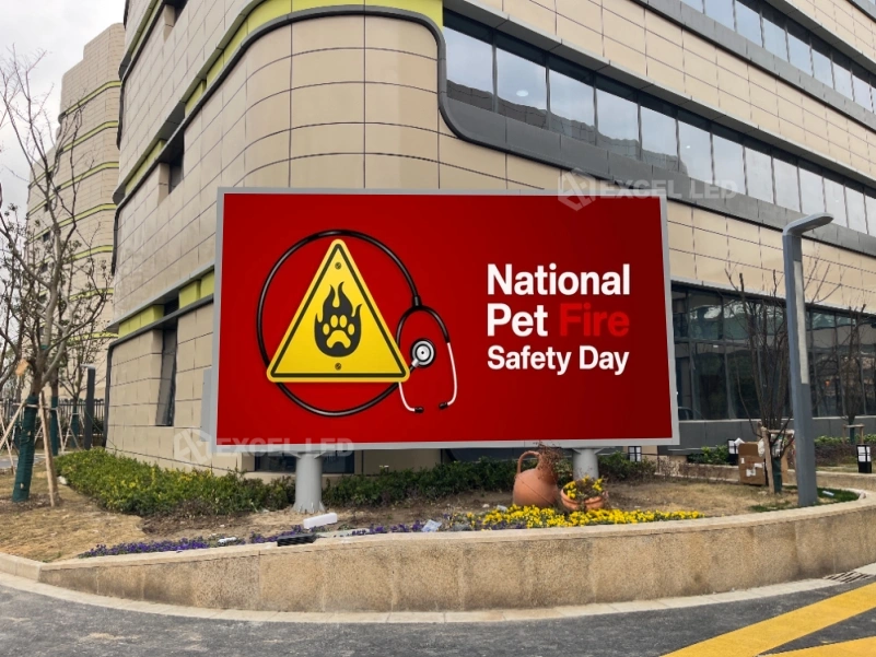 LED Outdoor Display Screen for Public Information