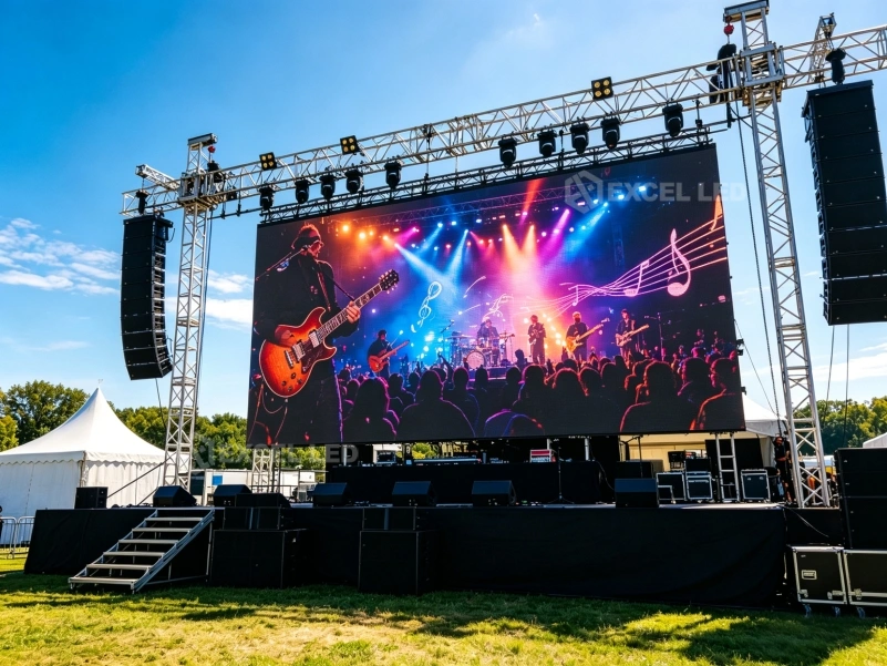 Outdoor LED Display for Events