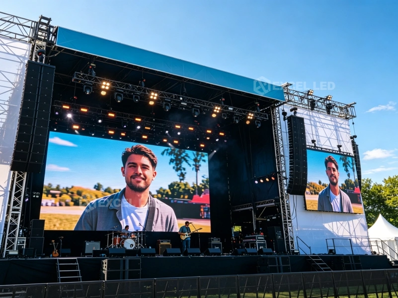 Outdoor Rental LED Display for Live Events and Exhibitions