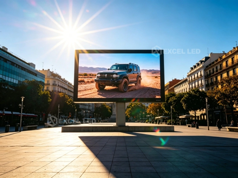 outdoor led display for Direct Sunlight (South-Facing)