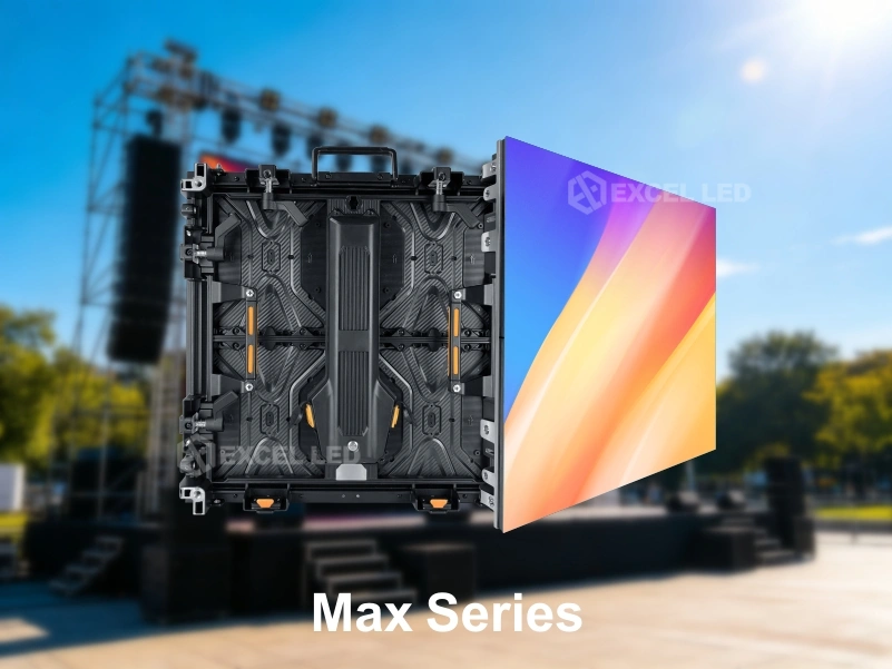 outdoor rental led display MAX series