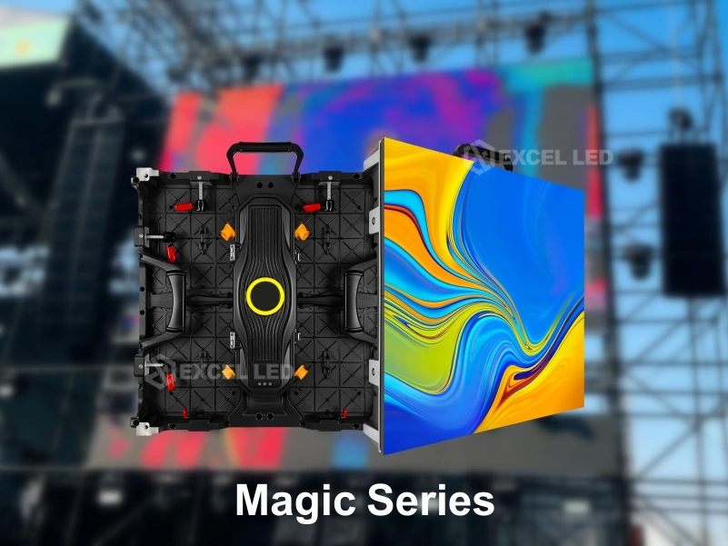 outdoor rental led display-magic series