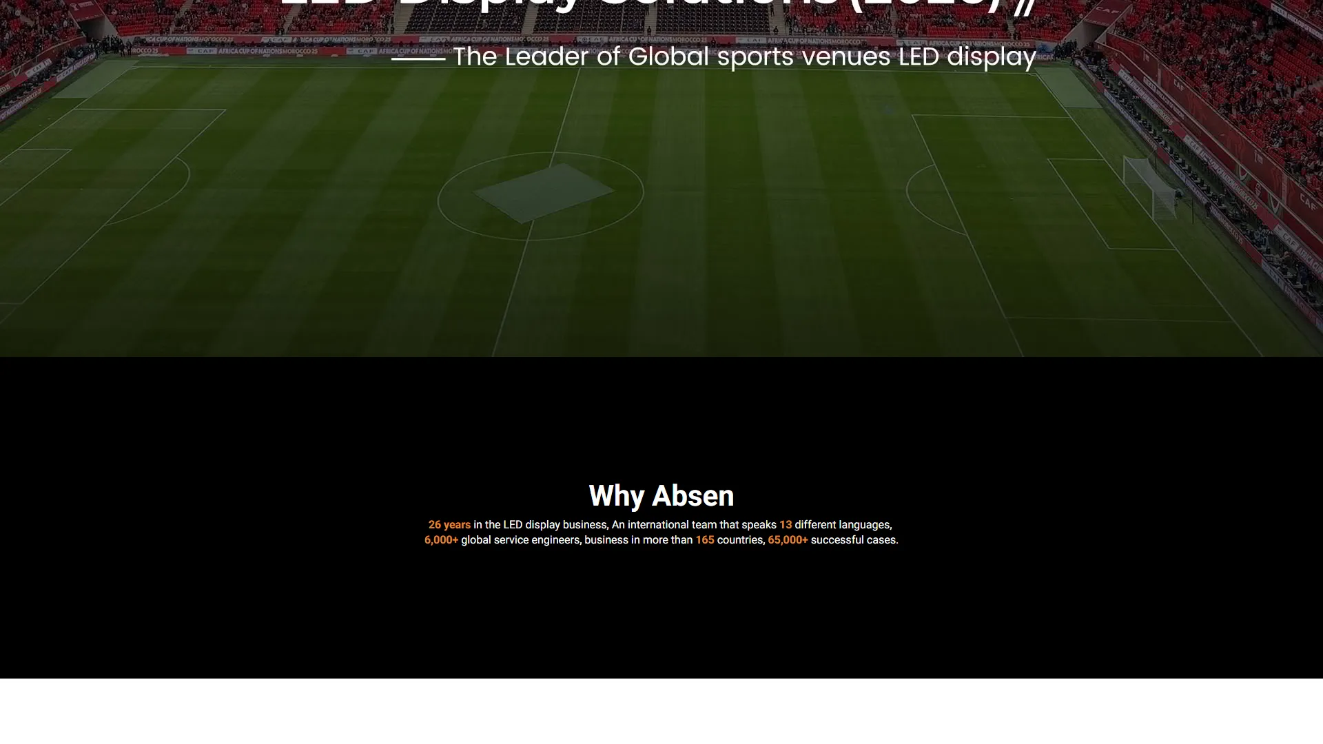 Absen LED Display Manufacturer Poland Official Website