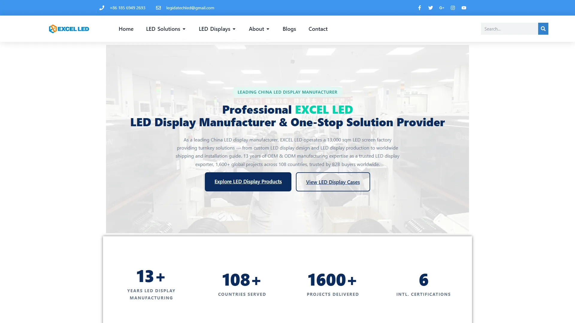 Excelled Display LED Screen Manufacturer Poland Supplier Official Website