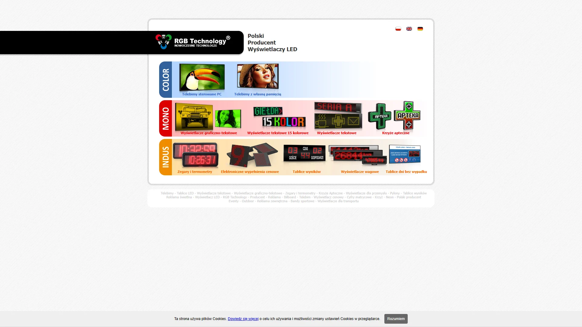 RGB Technology Outdoor LED Screen Manufacturer Poland Official Website