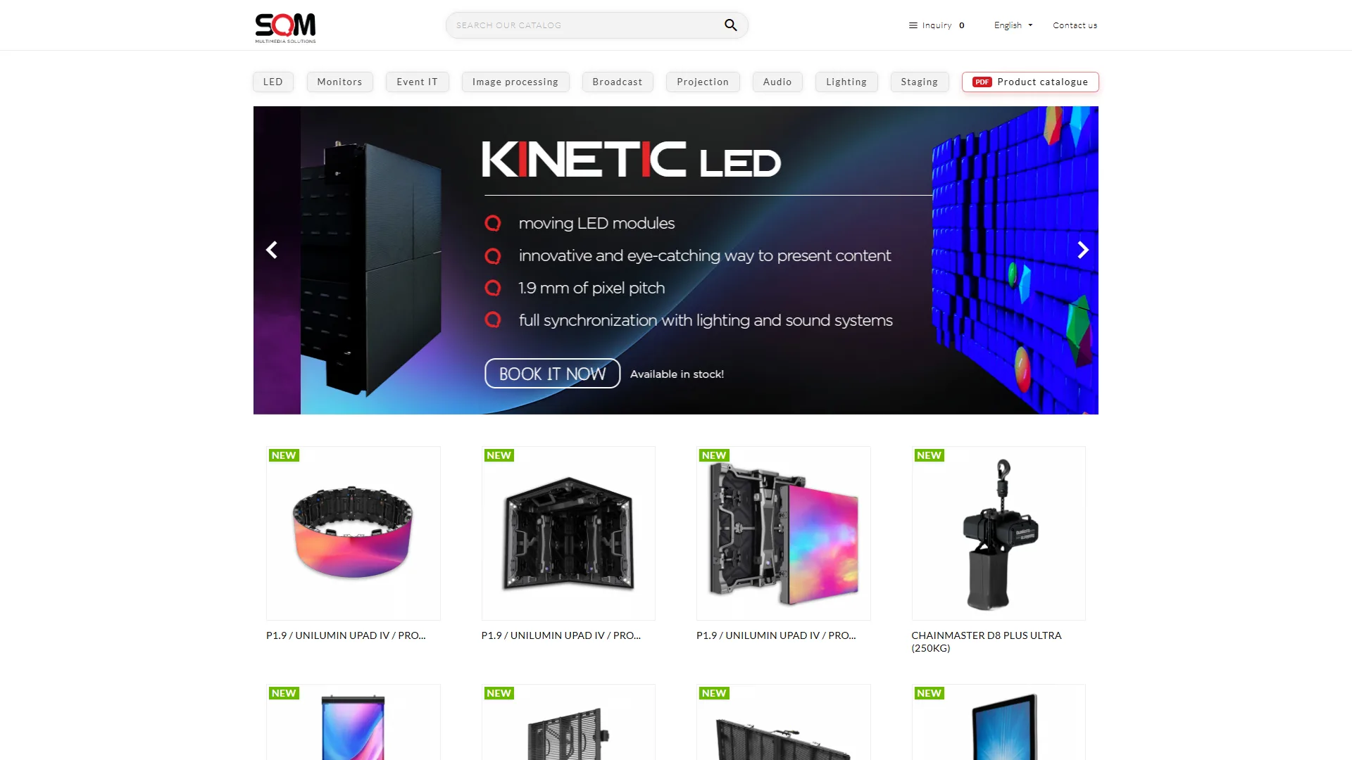 SQM Absen LED Rental Distributor Poland Official Website