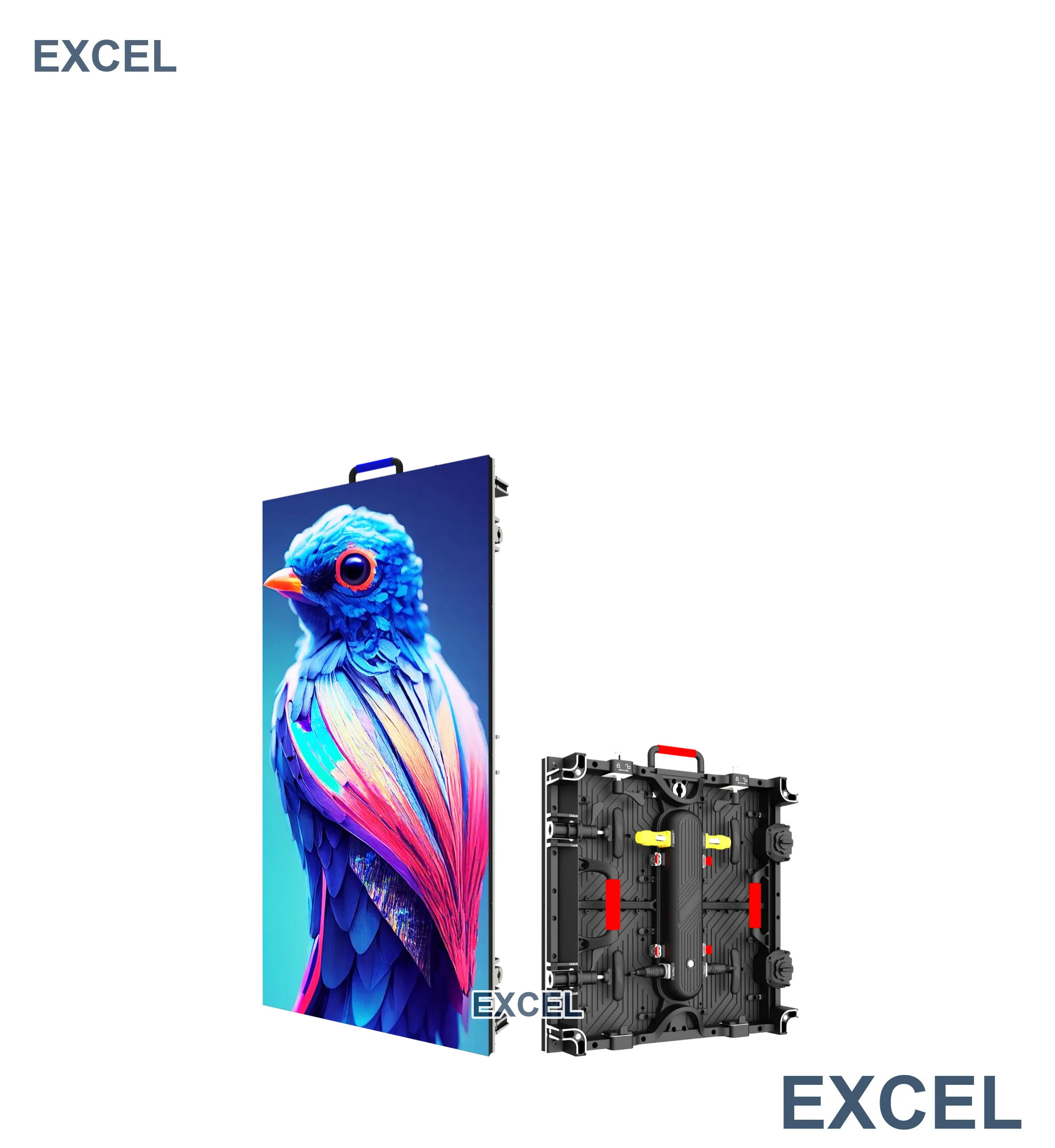Aeroframe AF1000 500x1000mm outdoor rental LED display IP65 waterproof cabinet