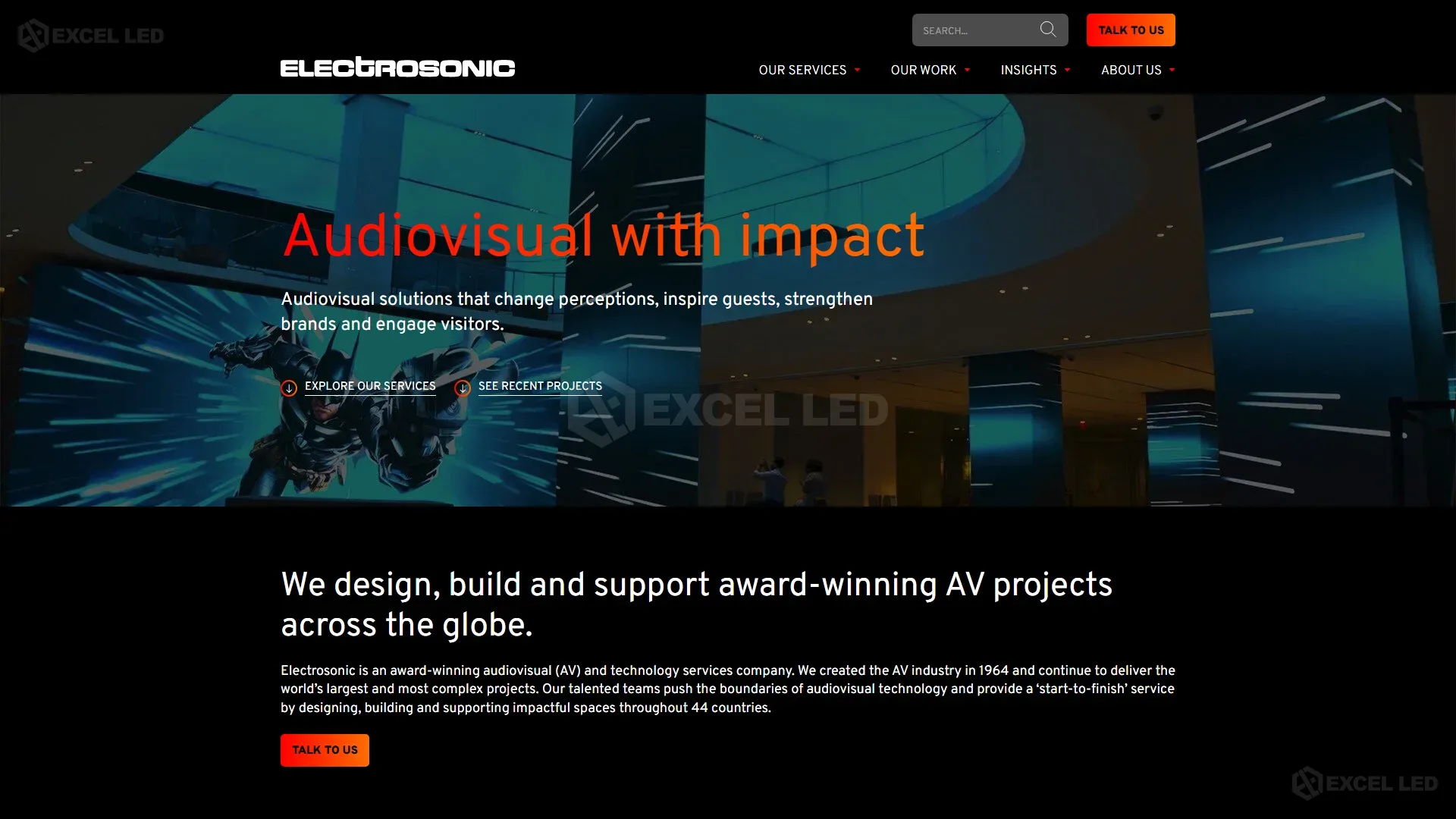 Electrosonic LED Display Integration Toronto Official Website