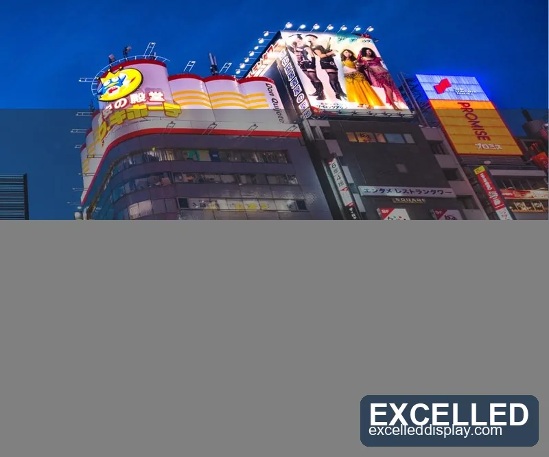 Outdoor P3.91 rental LED display wall with high-brightness 1921 lamps readable in daylight