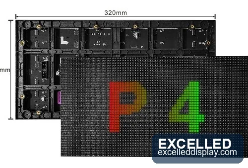 P2.976 rental LED display 250×250 mm Epround panel module surface with 2020 SMD lamp matrix