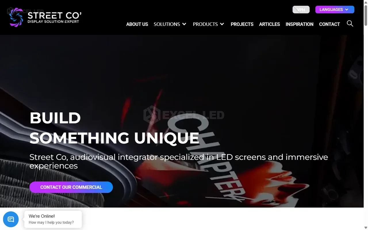 Street Communication LED Screen Supplier Paris Official Website